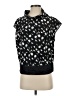 Calvin Klein 100% Polyester Black Sleeveless Blouse Size S - photo 1