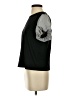 Sweet Rain Black Short Sleeve Top Size S - photo 5