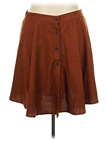 Shein Curve Casual Skirt (view 1)