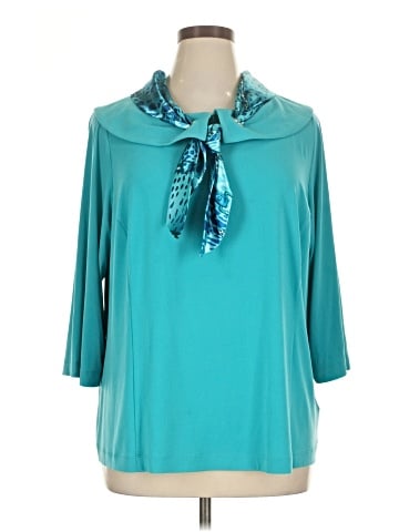 Simonton Says 3/4 Sleeve Blouse (view 1)