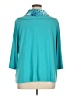 Simonton Says Teal 3/4 Sleeve Blouse Size 1X - photo 2