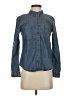 Eileen Fisher Blue Denim Jacket Size P (petite) - photo 1
