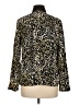 Mossimo 100% Polyester Animal Print Gold Blazer Size M - photo 2