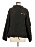 The Upside Solid Black Windbreaker Size 8 - photo 1