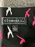 Elementz Print Black Long Sleeve Blouse Size L - photo 7