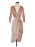 Zara Basic Tan Cocktail Dress Size XS - photo 1