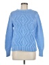 Lands' End 100% Cotton Blue Pullover Sweater Size M - photo 1