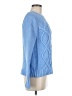 Lands' End 100% Cotton Blue Pullover Sweater Size M - photo 4