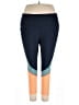 Xersion Color Block Blue Active Pants Size 3X - photo 1