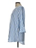 Bombom 100% Polyester Blue 3/4 Sleeve Blouse Size L - photo 5