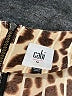 CAbi 100% Polyester Animal Print Brown Sleeveless Blouse Size L - photo 7