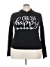 ON FIRE 100% Cotton Black Long Sleeve Polo Size 3X - photo 1