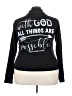 ON FIRE 100% Cotton Black Long Sleeve Polo Size 3X - photo 2