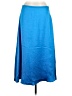 Samsoe Samsoe 100% Polyester Solid Blue Casual Skirt Size L - photo 1