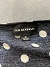 Summersalt Polka Dots Black Short Sleeve Blouse Size XS - photo 7