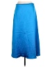 Samsoe Samsoe 100% Polyester Solid Blue Casual Skirt Size L - photo 2