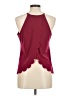 Candie's Burgundy Sleeveless Top Size M - photo 2