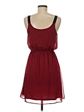 xhilaration burgundy dress Cordy | Burgundy High-Neck Maxi Dress With Scarf-Detail