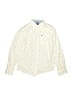 Tommy Hilfiger Polka Dots Ivory Long Sleeve Button-Down Shirt Size S (kids) - photo 1