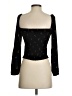 Reformation Black 3/4 Sleeve Blouse Size 0 - photo 2