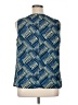 Cj Banks 100% Polyester Blue Tank Top Size 0X - photo 2