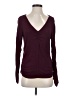 Democracy Burgundy Long Sleeve Top Size S - photo 1