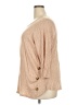 Ava James Tan 3/4 Sleeve Top Size 3X - photo 5