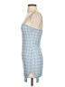 Shein Plaid Blue Casual Dress Size XS - photo 5