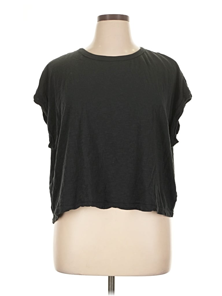 Pre-owned We The Free Short Sleeve T-shirt In Black