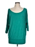 Simlu Teal 3/4 Sleeve Top Size L - photo 1