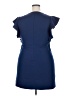 Laundry by Shelli Segal Solid Blue Cocktail Dress Size 14 - photo 2