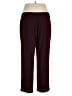 Susan Graver Solid Burgundy Active Pants Size 1X - photo 2