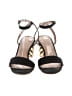 Anthropologie Chevron-herringbone Black Sandals Size 7 - photo 2