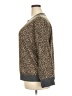 Splendid Animal Print Brown Pullover Sweater Size XXL - photo 5