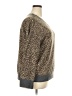 Splendid Animal Print Brown Pullover Sweater Size XXL - photo 4