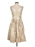 Hutch Metallic Tan Cocktail Dress Size 2 (estimated) - photo 2