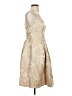 Hutch Metallic Tan Cocktail Dress Size 2 (estimated) - photo 4