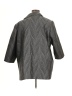 MING WANG Chevron-herringbone Gray Coat Size 1X - photo 2