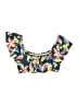 Splendid Floral Blue Swimsuit Top Size S - photo 2