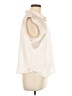 Pleione 100% Polyester Ivory Sleeveless Blouse Size M - photo 4