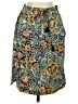Ann Taylor LOFT Paisley Teal Casual Skirt Size XS - photo 1