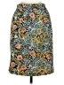 Ann Taylor LOFT Paisley Teal Casual Skirt Size XS - photo 2