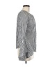 Milly 100% Cotton Silver Long Sleeve Blouse Size 6 - photo 4