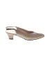 Salvatore Ferragamo Ivory Tan Heels Size 10 (narrow) - photo 1