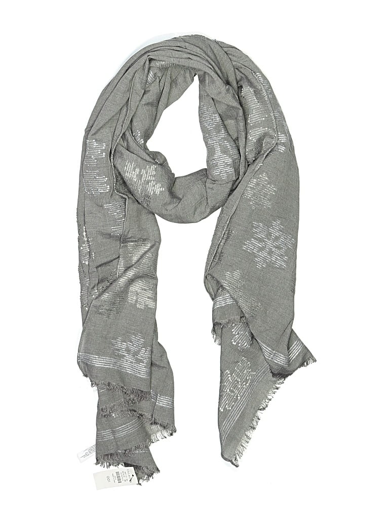 Pre-owned Talbots Scarf In Gray