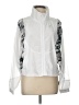 Zyia Active 100% Polyester Graphic White Track Jacket Size L - photo 1