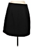 Nine West Solid Black Casual Skirt Size L - photo 2