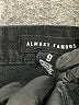 Almost Famous Hearts Black Denim Shorts Size 9 - photo 3