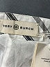 Tory Burch 100% Cotton Stripes Silver Casual Skirt Size 0 - photo 3