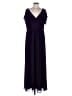 Chaps 100% Polyester Purple Casual Dress Size L (estimated) - photo 1